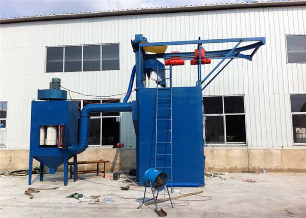 Y Hook Type 180kg / Min Shot Blasting Machine