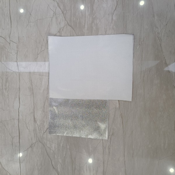 Flame Retardant Engine Protective Aluminum Foil Fiberglass Cloth Eco Friendly