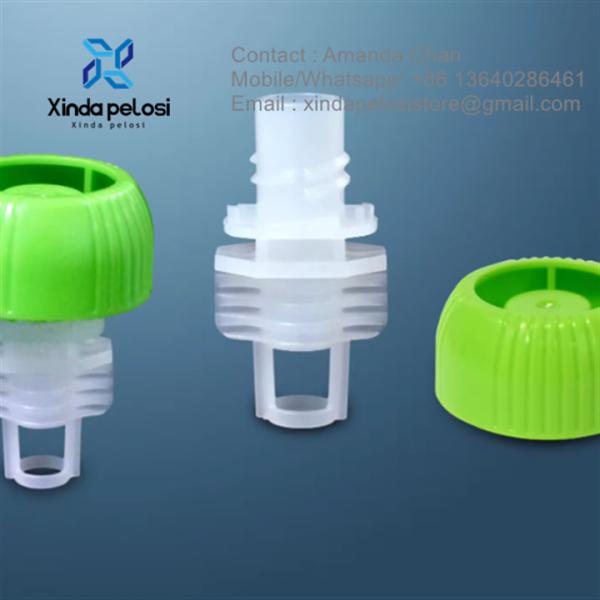 Baby Cap Liquid Custom Plastic Spout Cap Mould Pouch Plastic With Spout