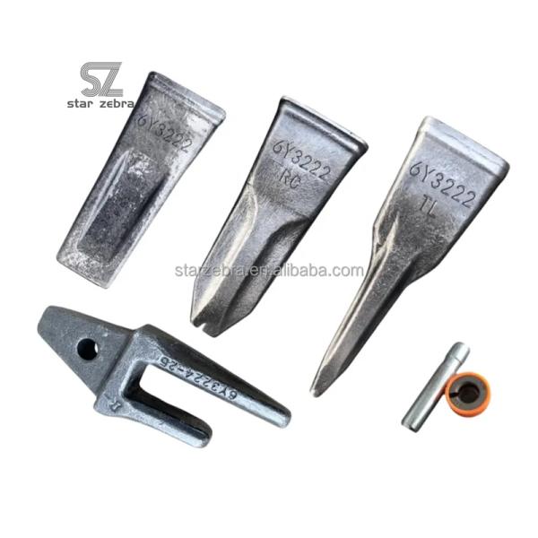  Excavator Bucket Teeth E305.5 306 307 312 313 320 325 330 336 345 349d Forged Flat Sharp Teeth for Machinery
