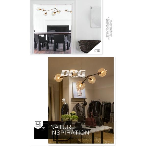 Vintage Glass Hanging Lamp Lighting Chandelier Pendant Light