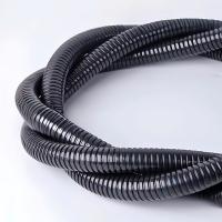 Cabeza redonda Código de acero revestido de PVC flexible con conexión de manguera roscada y cubierta de manguera metálica