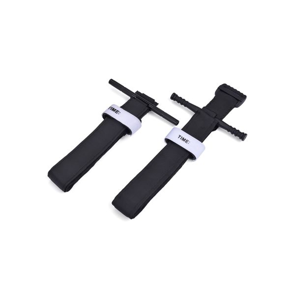 Dansky High Quality Black Cat Thicker Rod Tourniquet Eco-Friendly 100% Nylon Strong Adhesive Manual Hook and Loop Tape
