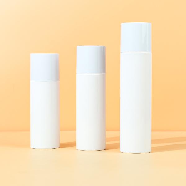 SCREW CAP Customized 100ml 120ml 150ml 200ml PET Plastic Empty Toner Bottle for Face Lotion and Cosmetics Custom Colors