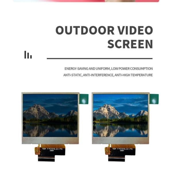 LCD Module TFT 2.0 Inch Outdoor Sunlight Readable  320x240 SPI Interface  ODM