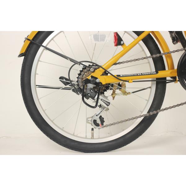Lightest Steel Fork 20Inch Folding Road Bike With Aluminum Alloy Rim Material