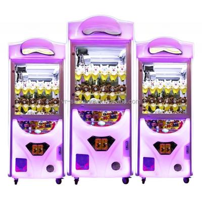 2022 jouet fou populaire 2 poupée grue machine griffe jouets/cadeaux machine pour les centres de jeux