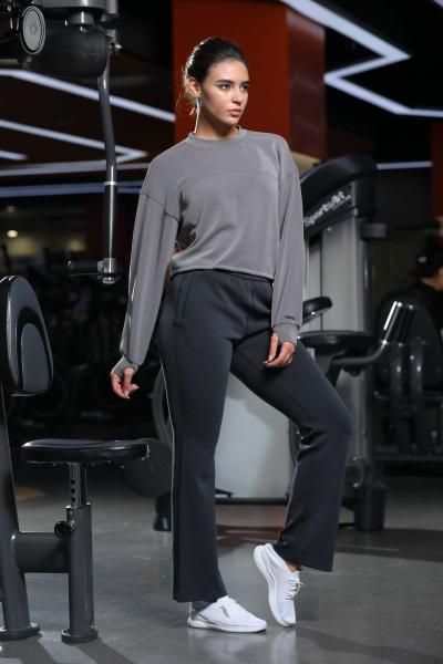 Pantalons de flamme de haute hauteur pour femmes avec poches à l'épreuve des squats