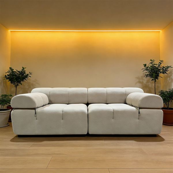 Modern Living Room Furniture Set Convertible Couch Bed Sectional Sofa Wholesale Foam Compression