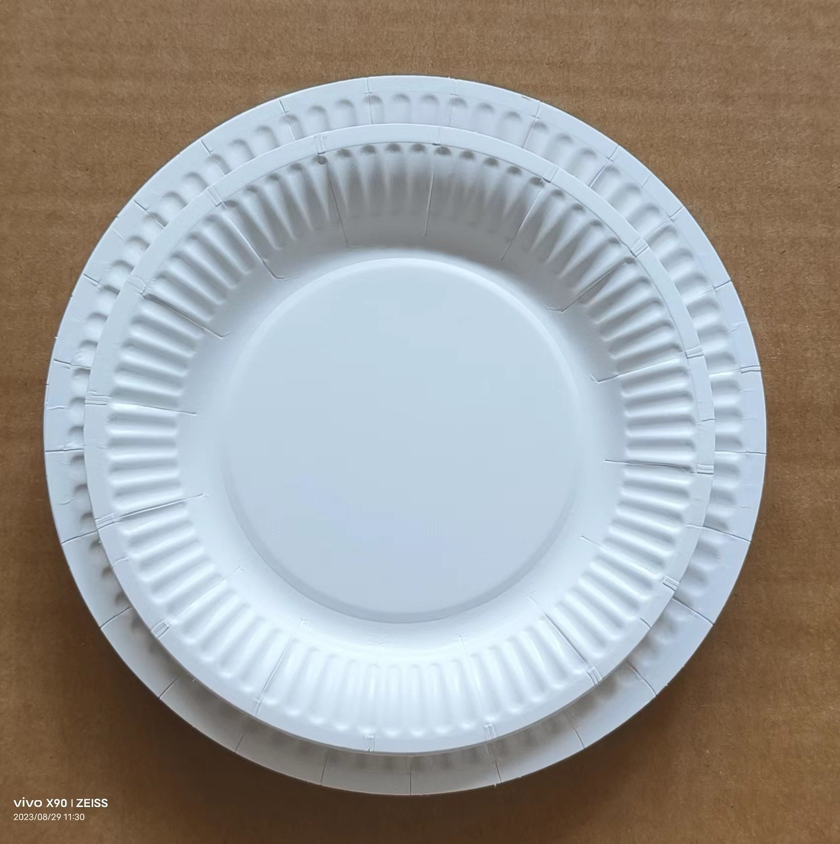 Eco-Friendly Biodegradable Paper Pulp Food Plate Paper Food Containers Customization