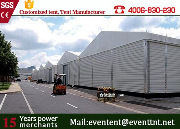 Outdoor Warehouse Tent Waterproof Temporary tents Collapsible Kit With pvc Roof