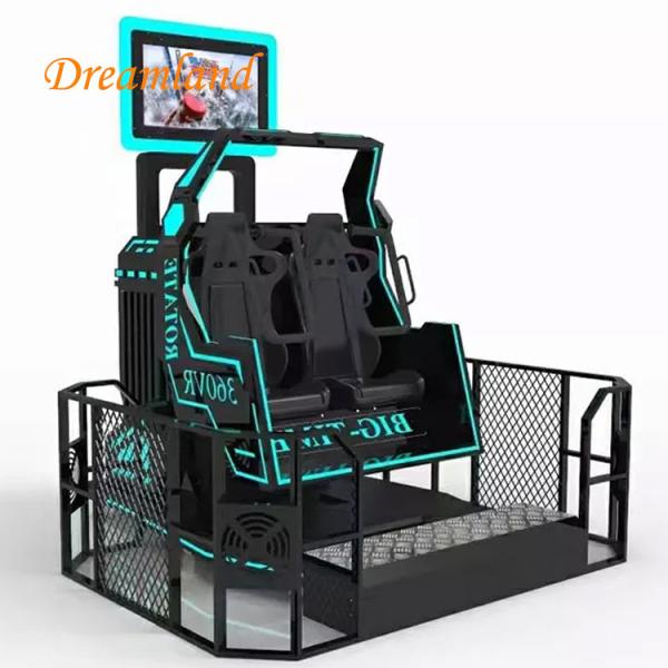 2 Seat Vr Arcade Machine Virtual Reality Machines 720 Degree VR Experience