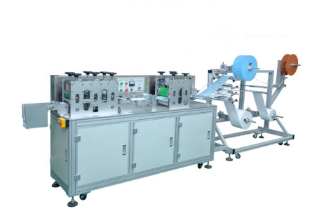 Automatic Face Mask Making Machine , Earloop Face Mask Making Equipment