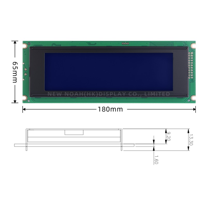 Blue Film LCM24064B-3 LCD Module Refueling Machine Equipment LCD Controller UC6963 Warranty For Three Years