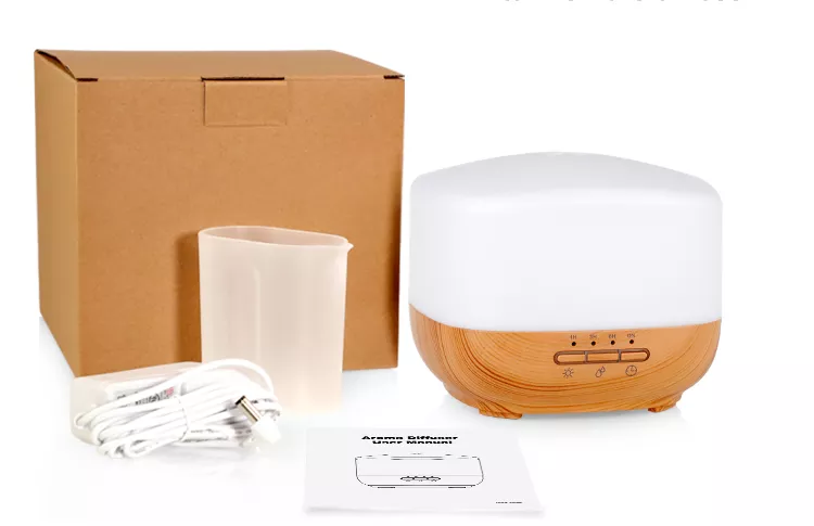 500ml Aroma Essential Oil Diffuser 5 in 1 Ultrasonic Aromatherapy Fragrance Oil Humidifier Diffusers for Home Large Room