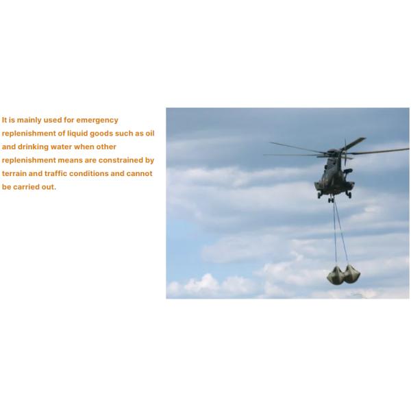 Portable Flexible Water Tank Collapsible PVC Helicopter Water Tank