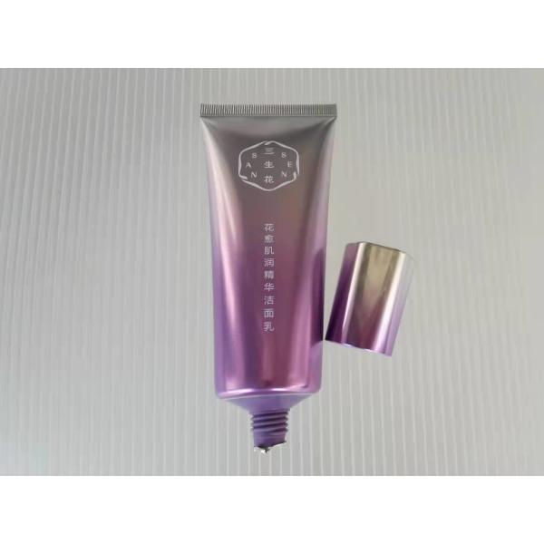 QS Round Dia 40*140mm Aluminum Tube Cosmetic Packaging