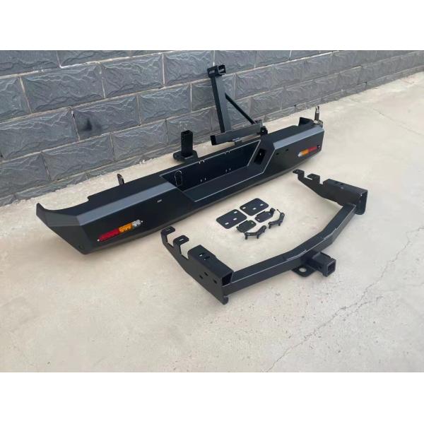 Powder Coated Q235 Steel Bull Bar Rear Bumper GMC Sierra 1500