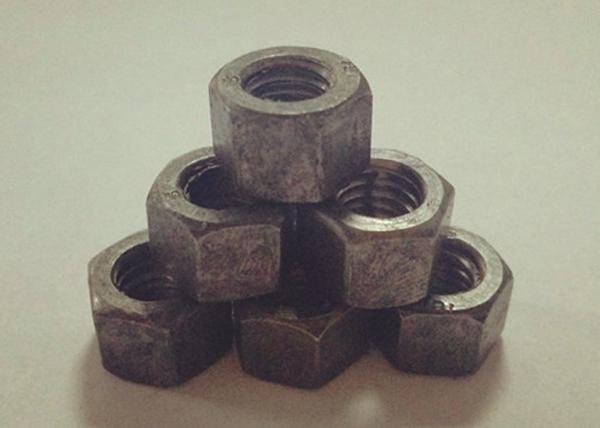 High Accuracy GB55 Hex Carbon Steel Nuts 10mm Thickness For Agricultural Machinery