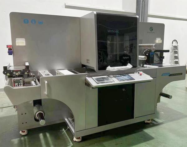 Máquina de impresión de etiquetas digitales de 330 mm 60m/min Velocidad Resolución 1440dpi