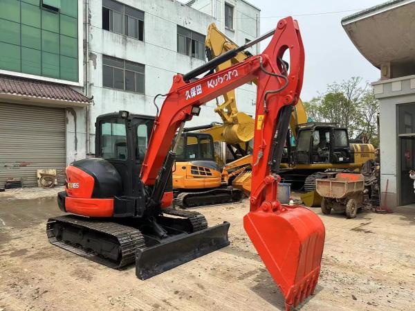 Mini KUBOTA KX165 Second Hand Digger Crawler Type Moving