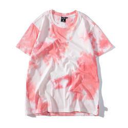                  Customize Women′s Tee Cotton Tie Dye T-Shirt Plain Oversized Black T-Shirts with 280GSM for Girl             