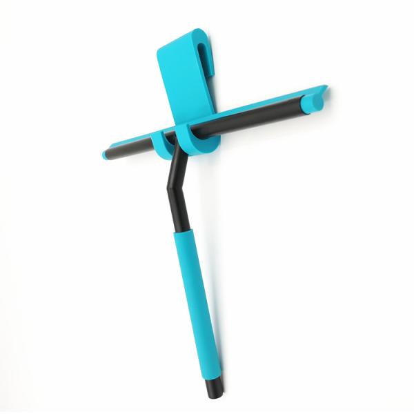 304 316 Stainless steel Blue Short Wiper Blade Room Wiper Shower Squeegee mini floor squeegee bathroom mirror wiper
