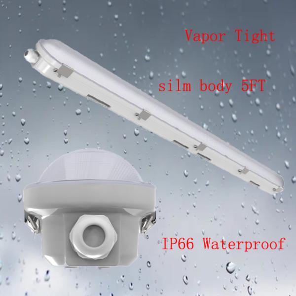 Commercial LED vapor tight 18W 4Ft with Waterproof IP66 Rating and Dimmer Support