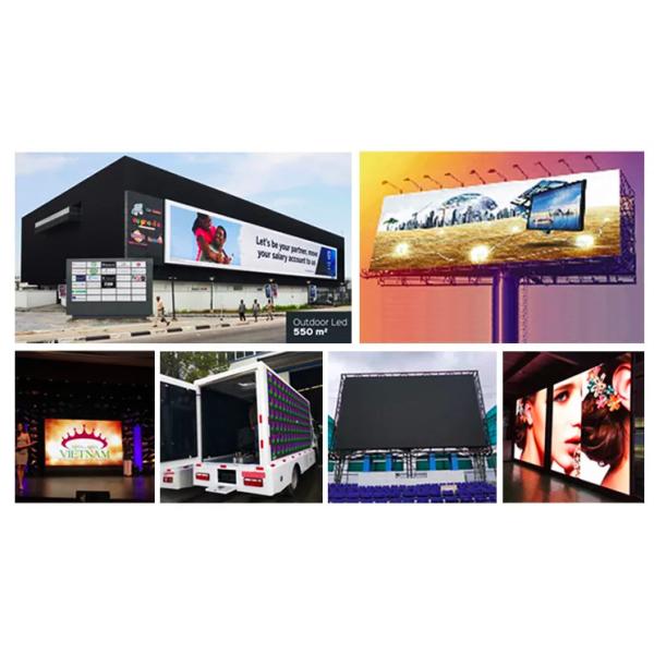 Aluminum Steel P10 Smd Outdoor Led Display Screen Billboard Panel For Advertising