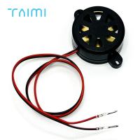 silbido electrónico piezoeléctrico 60VDC de la alarma para coches de la batería de la motocicleta de la seguridad del zumbador 110db
