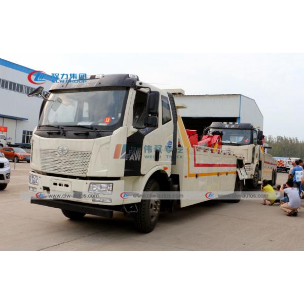 FAW 225HP 16 toneladas camión de remolque del camión de auxilio de la rotación de 360 grados