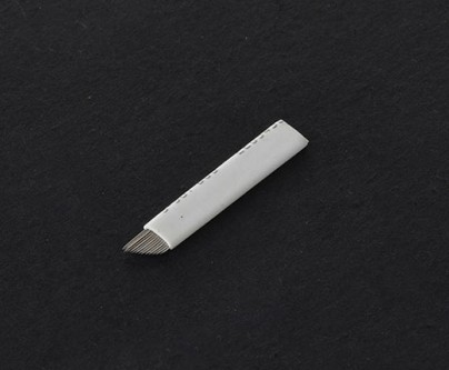 Permanent Makeup Disposable tattoo needles , Natural Needle Blade For Manuel Pen Use