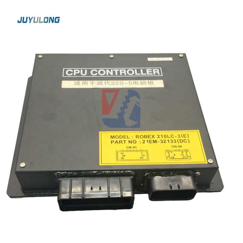 JUYULONG for Hyundai Excavator R220-5 Computer Board  ECU 21EM-32133 Controller Engineering Parts