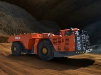 Camion à décharge souterrain Camion à mine articulée souterraine personnalisée Camion à mine d'or