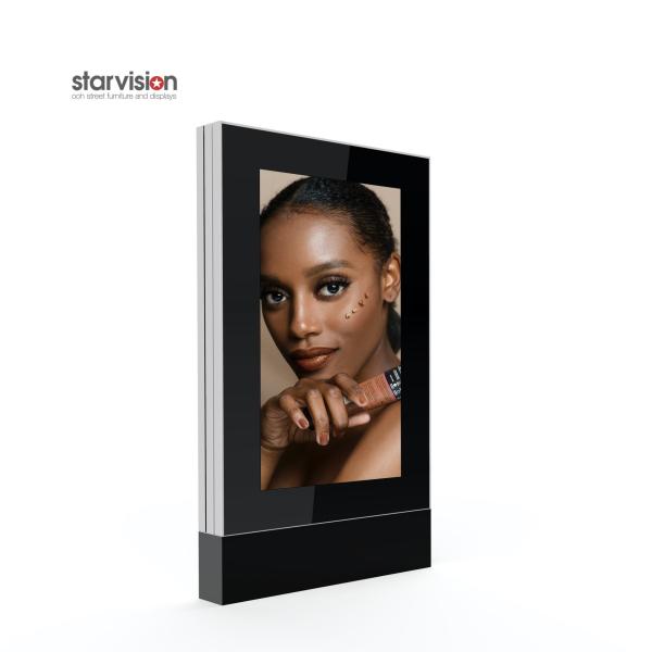 65Inch 2500cd/m2 OOH Display Floor Mount Double Sided Digital Displays