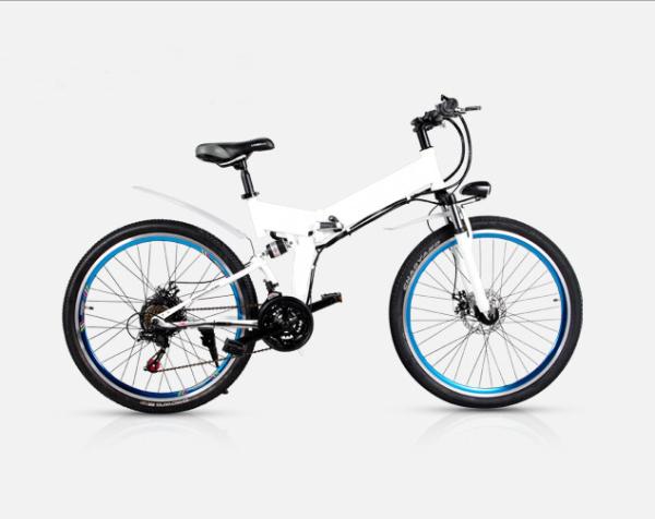 8 Magnet Pedal Assist 48V 10AH MTB Style Foldable Electric Bicycle 24 Inch 26 Inch Optional One Seat