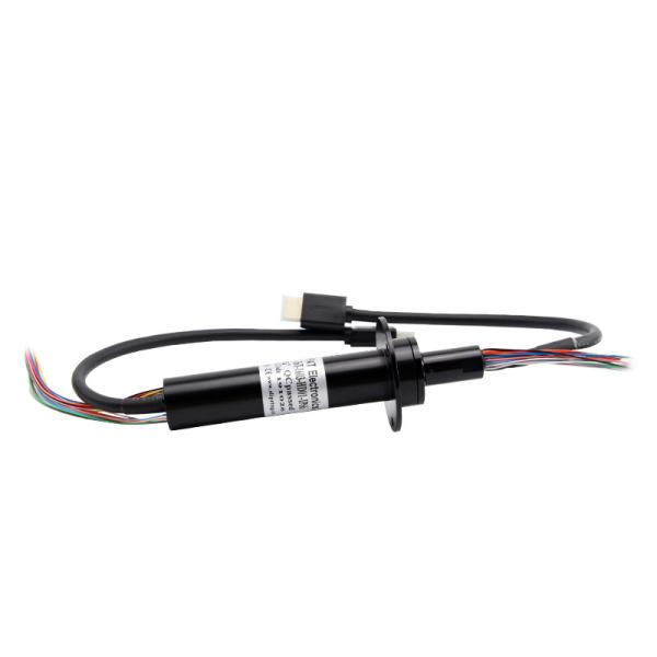 A través del agujero anillo de deslizamiento rotativo 36 circuitos 240 VAC / DC 300rpm para grúas