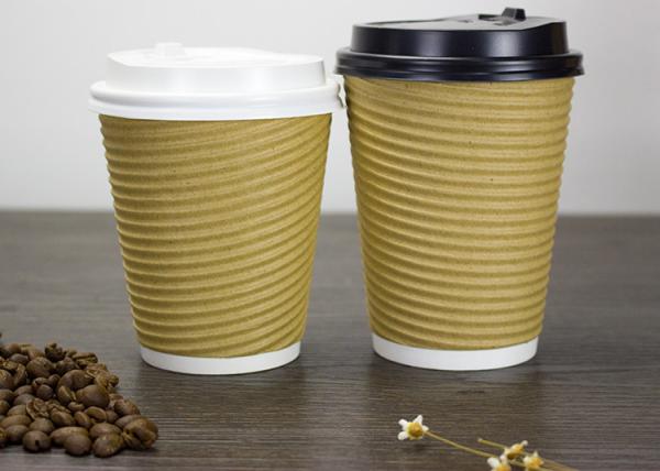 8oz 12oz 16oz  Hot Beverage Cups Paper Drinking To Go Cups with Cover