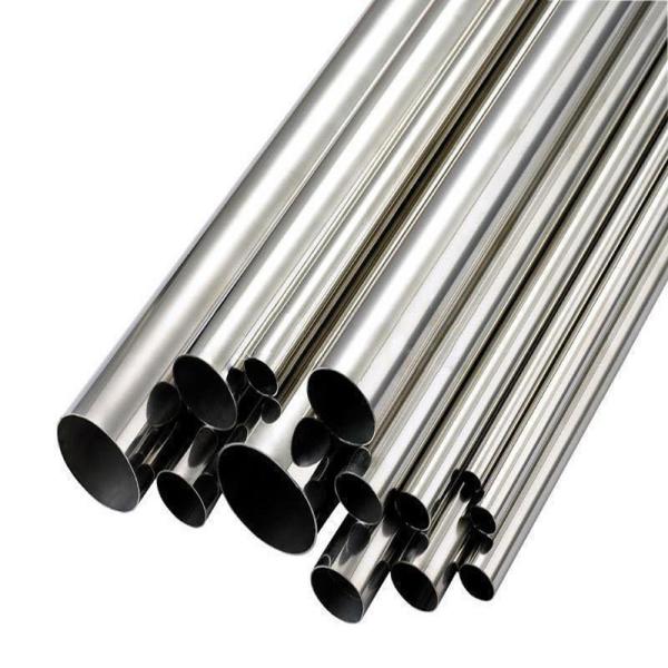 316 Stainless Steel Decorative Pipe , Beveled Ss Welded Pipe 6000mm Length