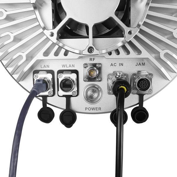 Long-Range Drone Detector Wireless Passive Automatic Detection System for 360° Airspace Monitoring