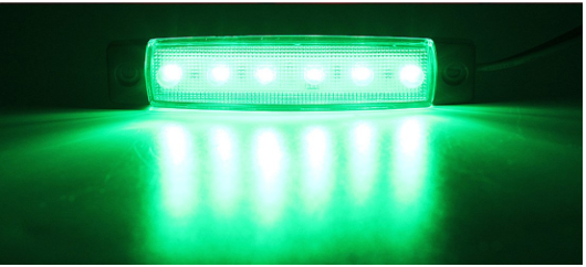 Blue White Marine Slim Line LED Utility Strip Lights 12V Underwater Boat Light