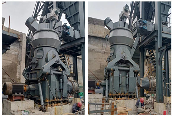 Desulfuración Piedra caliza Molino vertical Producción de cemento