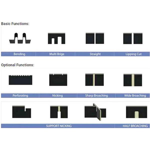 Multi Function CNC Notching Machine Automatic For Steel Rule ZY - 320D Model