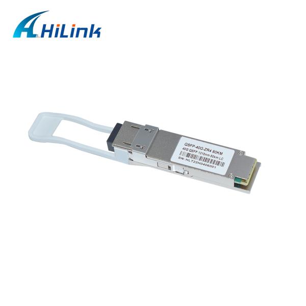 Transceptor óptico QSFP+ 40G 80km LC dúplex monomodo