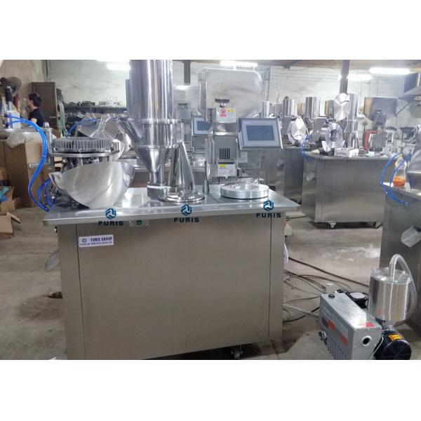 Improved Type Semi-auto Capsule Filling Machine WIth Touch Screen Operation High Precision For Powder Or Pallet
