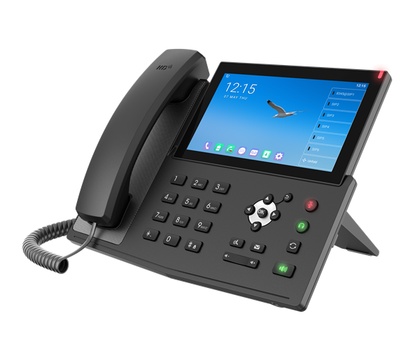 Рабочий стол в диспетчерской IP-телефонная АТС офиса системы бизнес-телефонии