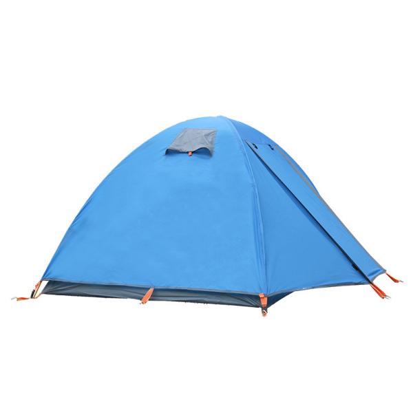 Aluminum Alloy Pole Camping Tent Double Layer Double Door Family Canopy Tent(HT6021)