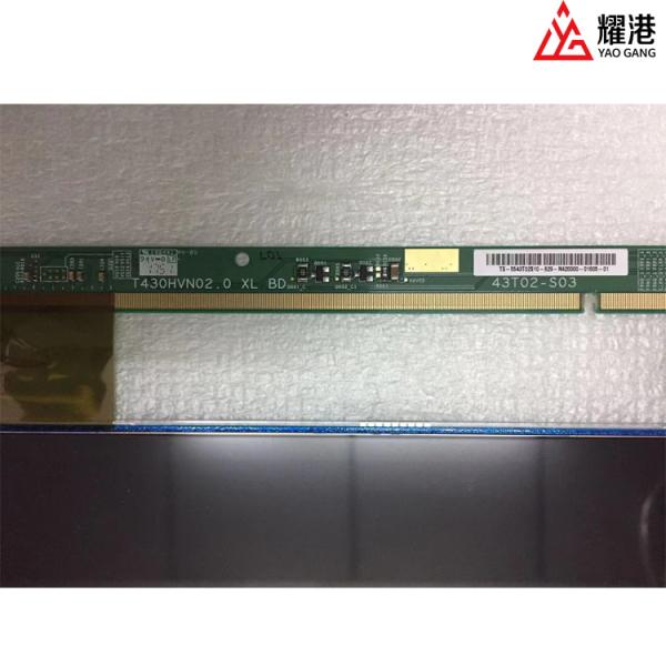 T430HVN02.1 Lcd Led Tv Panel Professional With Wide 89° Viewing Angles