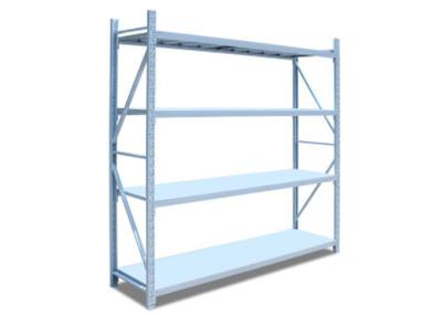 Stand Column 0.3mm Metal Warehouse Storage Shelves 4 Tier Rack Shelf