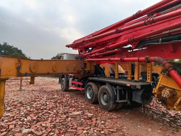 2018 anos usaram o caminhão da bomba concreta de Sany com Mercedes Benz Chassis